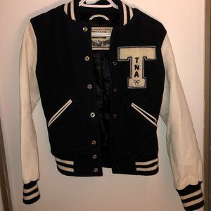 TNA Aritzia Varsity Jacket